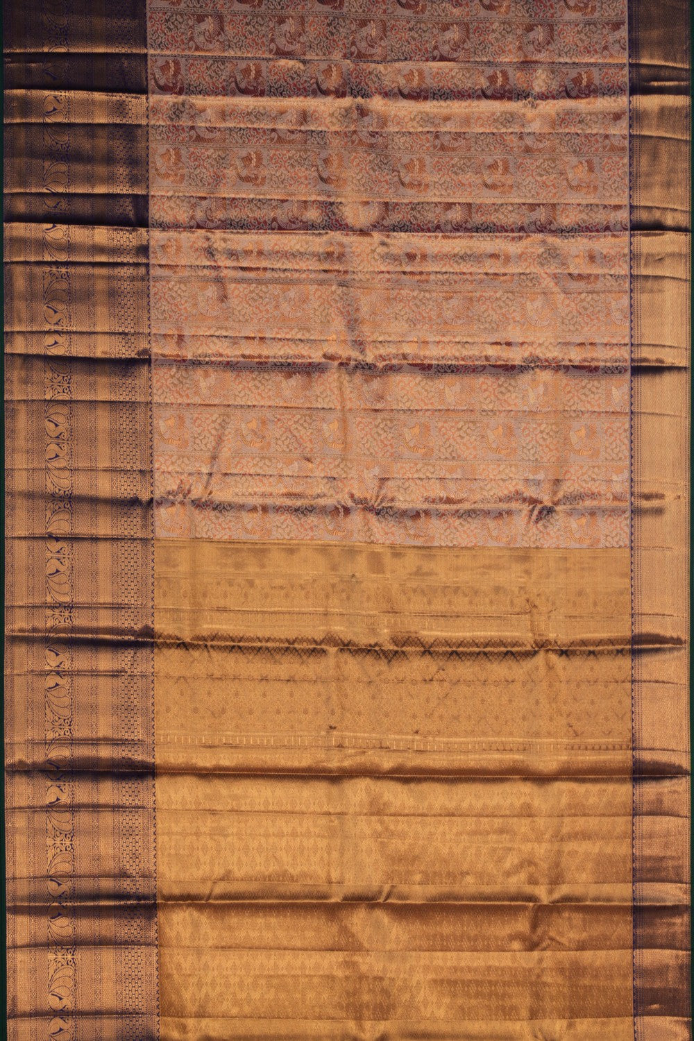 Image of Kanchipattu Tissue Brocade Saree